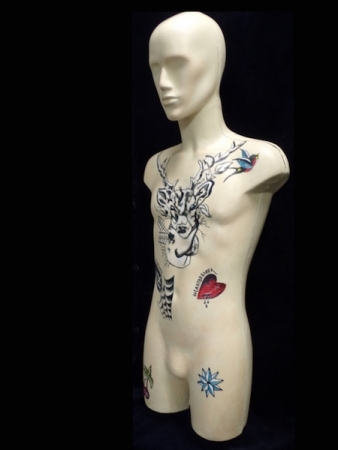 accessoires-spectacle-mannequin-tatouages